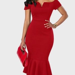 Quiz Red Dress